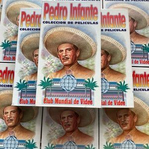 Used Set 17 vhs Pedro Infante movies